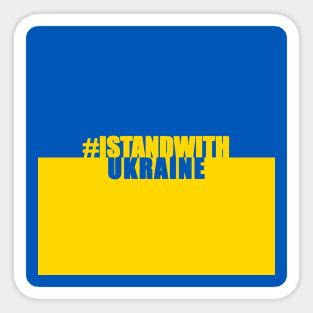 I Stand with Ukraine Sticker